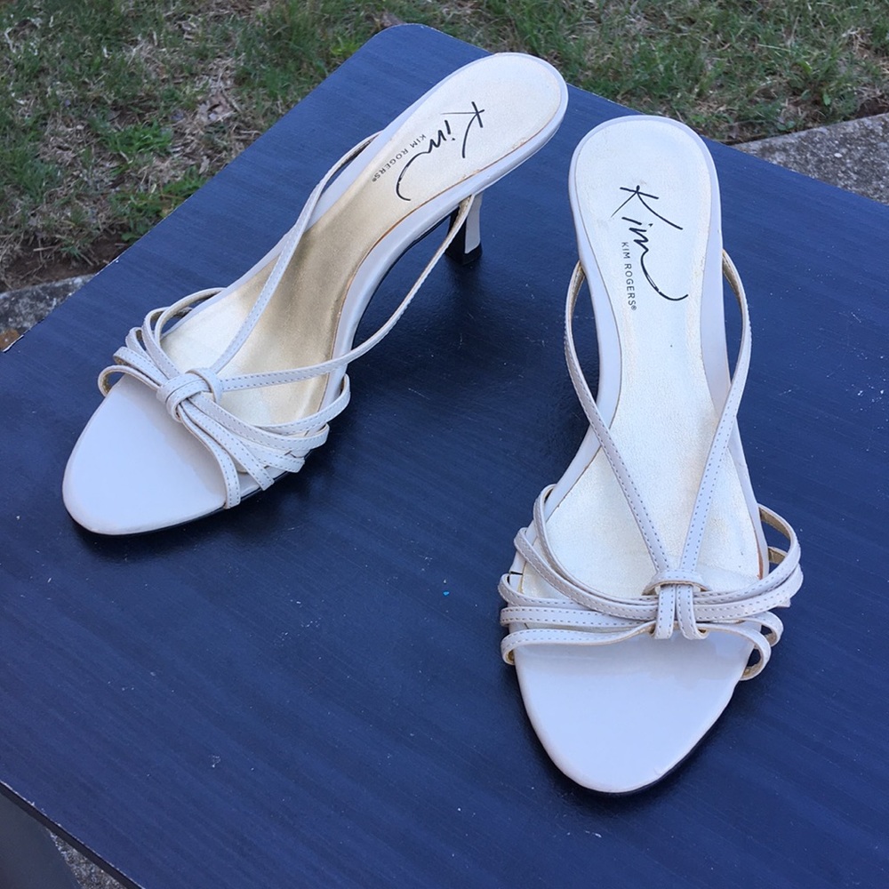 Beige sandals sz 8